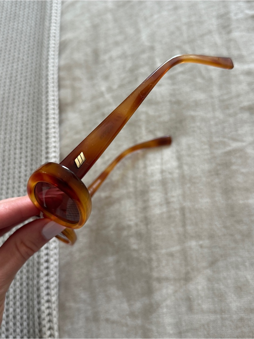 Le Specs Tortoiseshell Outta Love Sunglasses - Picture 5 of 8